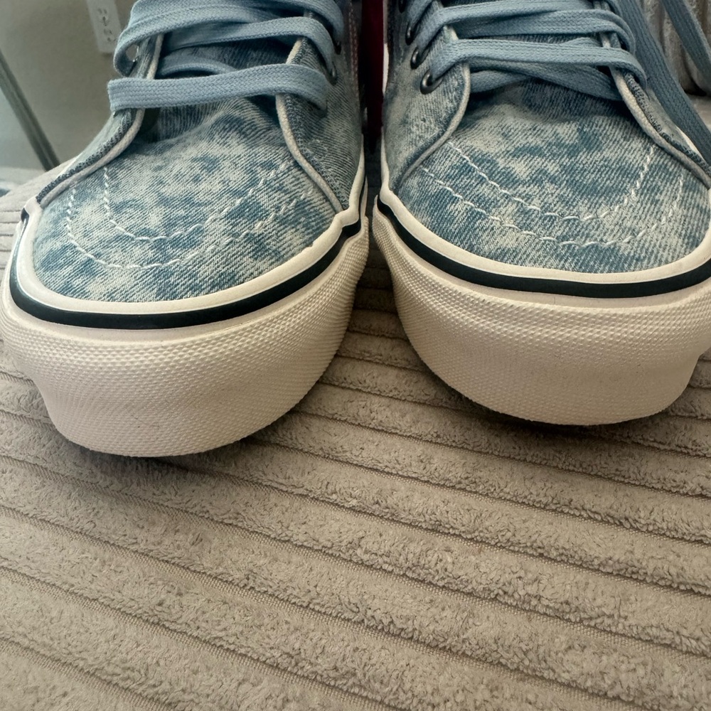 Vans Denim Blue acid wash High-Tops - Picture 5 of 8